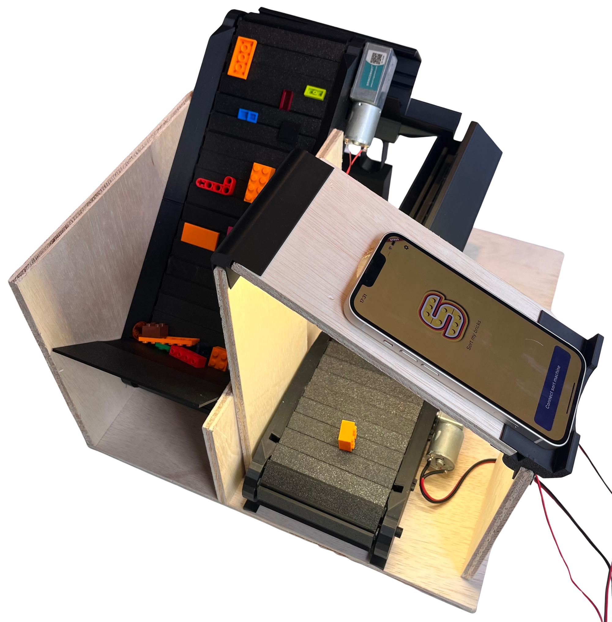 Building a lego sorting machine